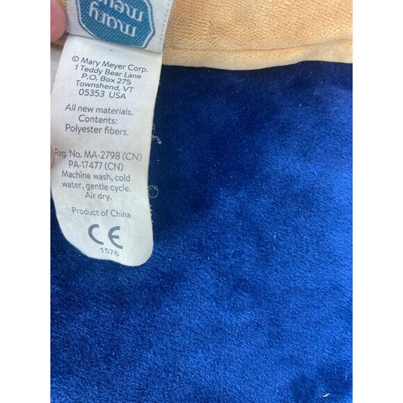 Leika Mary Meyer Corp‎ Plush Rabbit Bunny Brown Soft Baby Child Lovey - Picture 5 of 6